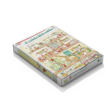 Preview: Großer Adventskalender „Weihnachtswichtelhaus“ - zum Selbstbefüllen